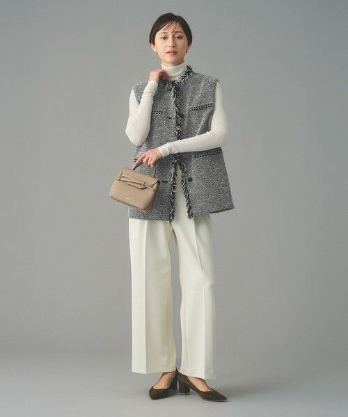 UNITED ARROWS / ユナイテッドアローズ ベスト | 2トーン ツイードライク ベスト | 詳細6