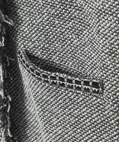 UNITED ARROWS / ユナイテッドアローズ ベスト | 2トーン ツイードライク ベスト | 詳細15