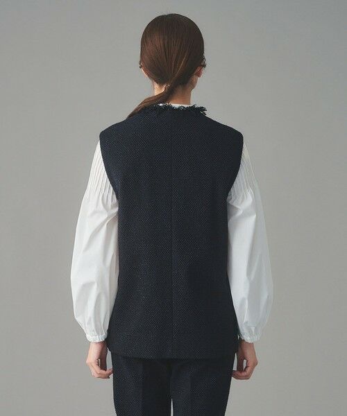 UNITED ARROWS / ユナイテッドアローズ ベスト | 2トーン ツイードライク ベスト | 詳細25