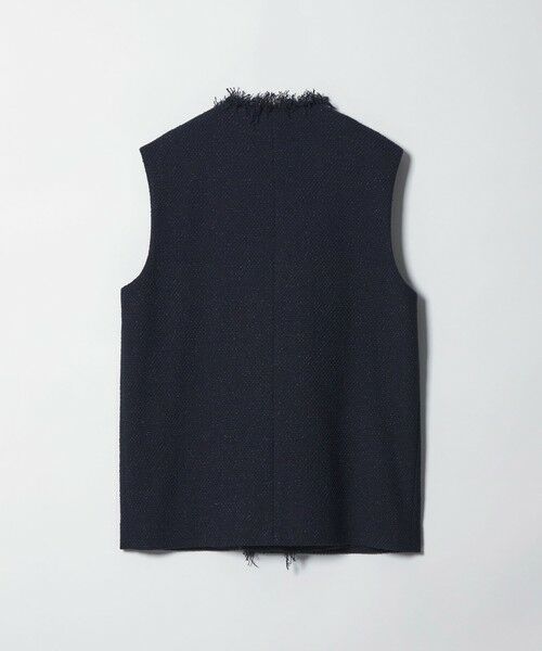 UNITED ARROWS / ユナイテッドアローズ ベスト | 2トーン ツイードライク ベスト | 詳細27