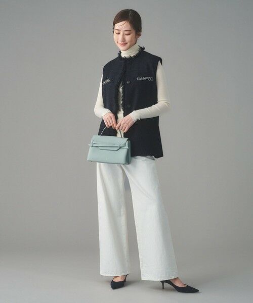 UNITED ARROWS / ユナイテッドアローズ ベスト | 2トーン ツイードライク ベスト | 詳細21