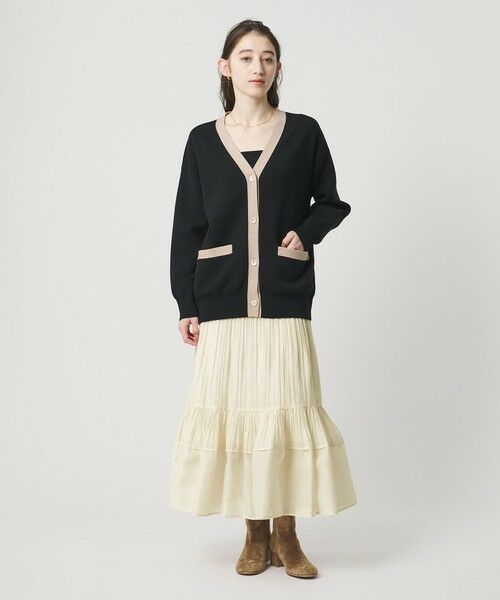 UNITED ARROWS / ユナイテッドアローズ ロング・マキシ丈スカート | オーガンジー コンスト プリーツスカート | 詳細4