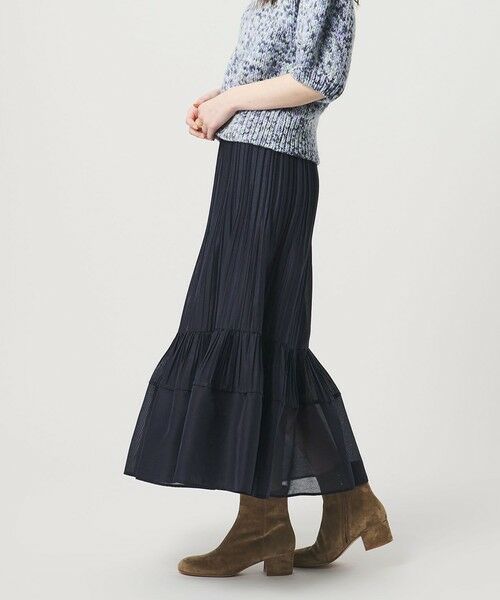 UNITED ARROWS / ユナイテッドアローズ ロング・マキシ丈スカート | オーガンジー コンスト プリーツスカート | 詳細23