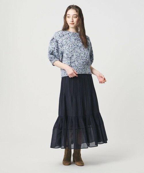 UNITED ARROWS / ユナイテッドアローズ ロング・マキシ丈スカート | オーガンジー コンスト プリーツスカート | 詳細24