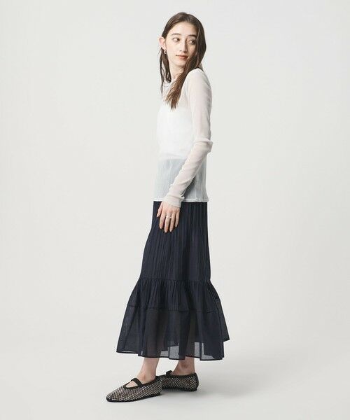 UNITED ARROWS / ユナイテッドアローズ ロング・マキシ丈スカート | オーガンジー コンスト プリーツスカート | 詳細26