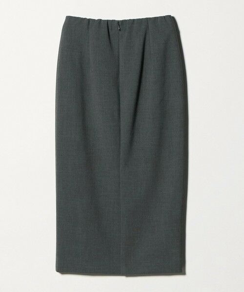 UNITED ARROWS / ユナイテッドアローズ ミニ・ひざ丈スカート | ダブルクロス タイトスカート ‐ウォッシャブル‐ | 詳細1