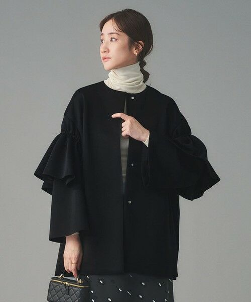 UNITED ARROWS / ユナイテッドアローズ その他アウター | SPONGY フレアスリーブ コート | 詳細6