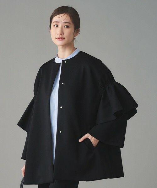 UNITED ARROWS / ユナイテッドアローズ その他アウター | SPONGY フレアスリーブ コート | 詳細12