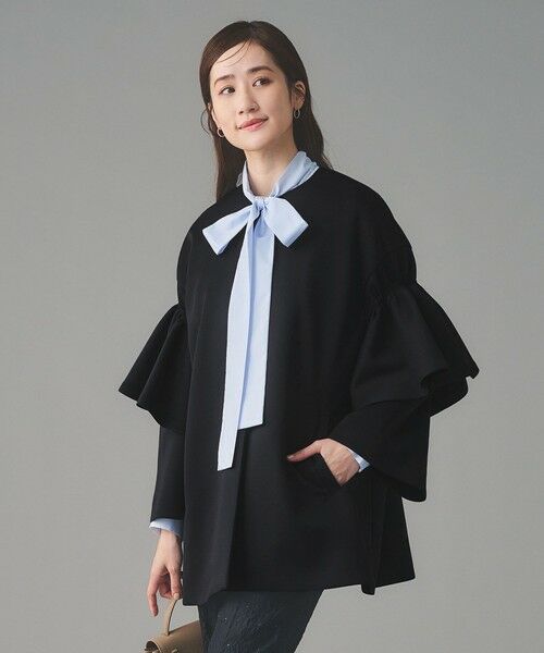 UNITED ARROWS / ユナイテッドアローズ その他アウター | SPONGY フレアスリーブ コート | 詳細15