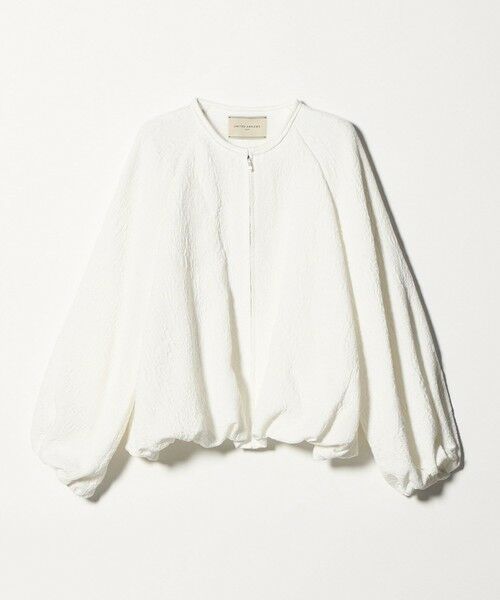 UNITED ARROWS / ユナイテッドアローズ ブルゾン | ジャガード ブルゾン（WHITE）