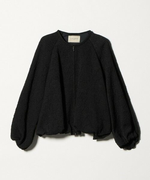 UNITED ARROWS / ユナイテッドアローズ ブルゾン | ジャガード ブルゾン（BLACK）