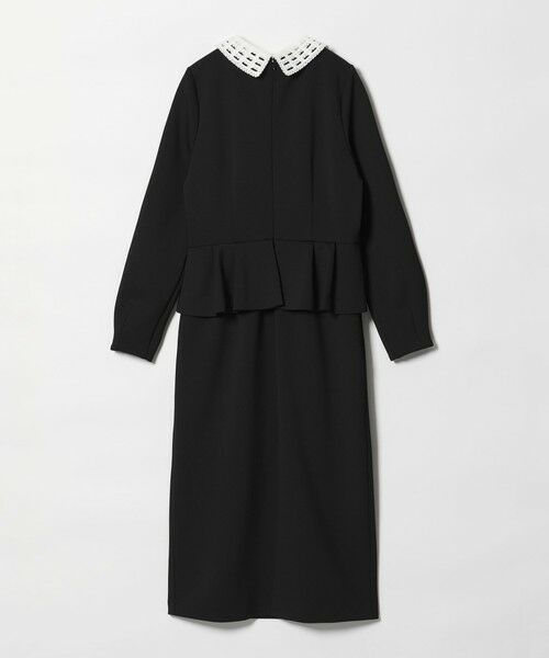 UNITED ARROWS / ユナイテッドアローズ ロング・マキシ丈ワンピース | SPONGY ペプラム ワンピース | 詳細6