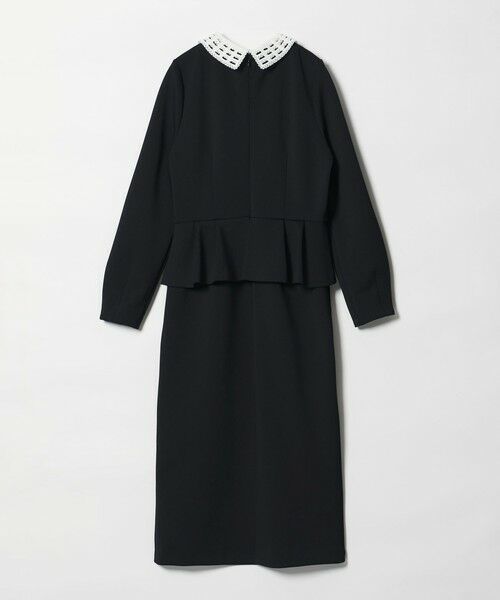 UNITED ARROWS / ユナイテッドアローズ ロング・マキシ丈ワンピース | SPONGY ペプラム ワンピース | 詳細15