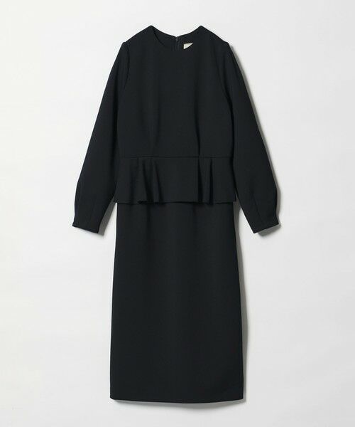 UNITED ARROWS / ユナイテッドアローズ ロング・マキシ丈ワンピース | SPONGY ペプラム ワンピース | 詳細23