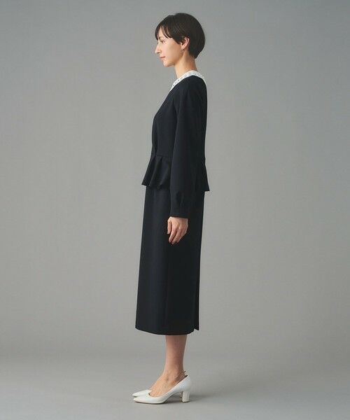 UNITED ARROWS / ユナイテッドアローズ ロング・マキシ丈ワンピース | SPONGY ペプラム ワンピース | 詳細12