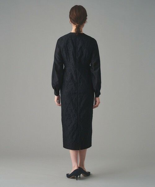 UNITED ARROWS / ユナイテッドアローズ ロング・マキシ丈ワンピース | GISHA 2トーン ジャガード ワンピース | 詳細19