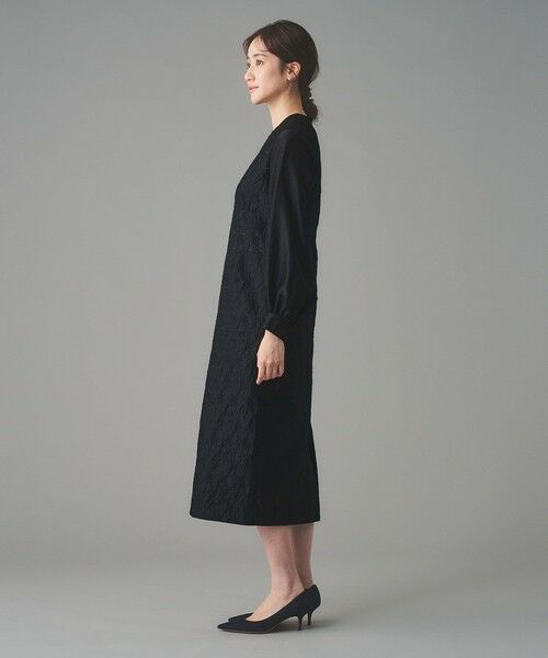 UNITED ARROWS / ユナイテッドアローズ ロング・マキシ丈ワンピース | GISHA 2トーン ジャガード ワンピース | 詳細18