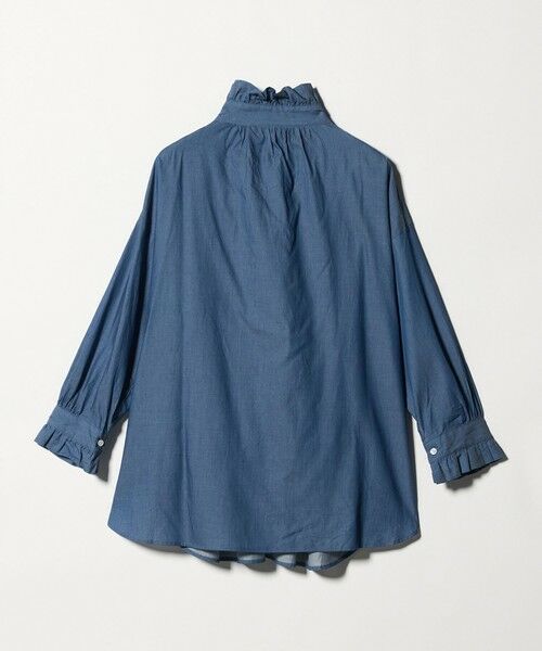 UNITED ARROWS / ユナイテッドアローズ シャツ・ブラウス | 【別注】＜dahl’ia＞シャンブレー フリルブラウス | 詳細1