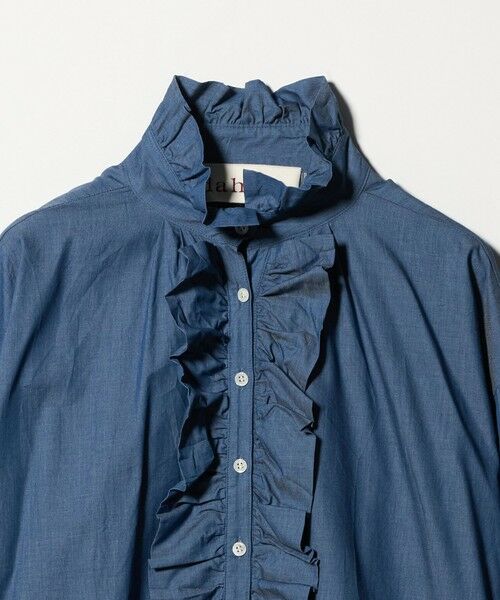 UNITED ARROWS / ユナイテッドアローズ シャツ・ブラウス | 【別注】＜dahl’ia＞シャンブレー フリルブラウス | 詳細2