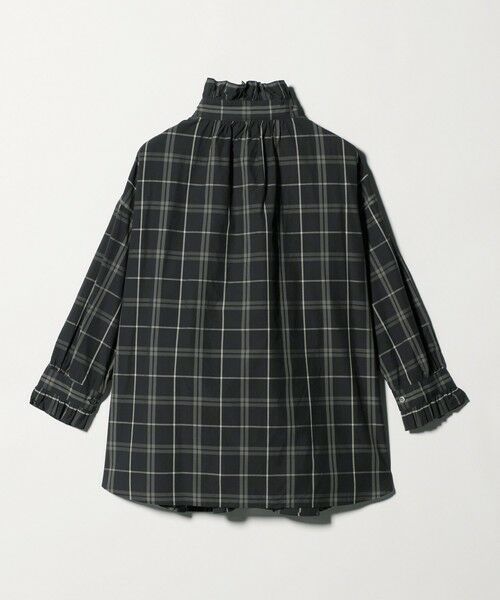 UNITED ARROWS / ユナイテッドアローズ シャツ・ブラウス | 【別注】＜dahl’ia＞チェック フリルブラウス | 詳細1