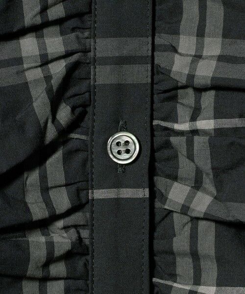 UNITED ARROWS / ユナイテッドアローズ シャツ・ブラウス | 【別注】＜dahl’ia＞チェック フリルブラウス | 詳細4