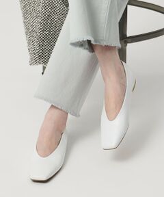 UNITED ARROWS / ユナイテッドアローズ パンプス | スクエア フラット パンプス