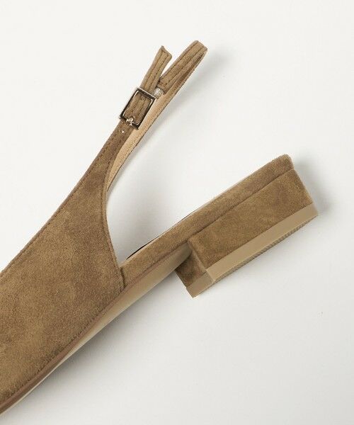 UNITED ARROWS / ユナイテッドアローズ サンダル | スエード スリングバック サンダル | 詳細21
