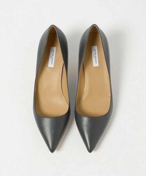 UNITED ARROWS / ユナイテッドアローズ パンプス | ポインテッド ソフト パンプス D.GRAY | 詳細2