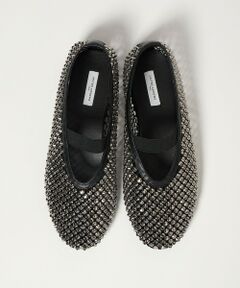 UNITED ARROWS / ユナイテッドアローズ フラットシューズ | メッシュ ビジュー フラットシューズ