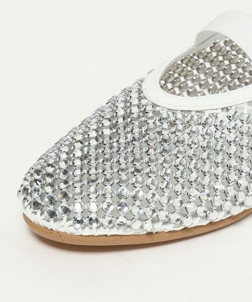 UNITED ARROWS / ユナイテッドアローズ フラットシューズ | メッシュ ビジュー フラットシューズ | 詳細6