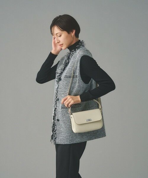 UNITED ARROWS / ユナイテッドアローズ ショルダーバッグ | フラップ コンパートメント ショルダーバッグ | 詳細3