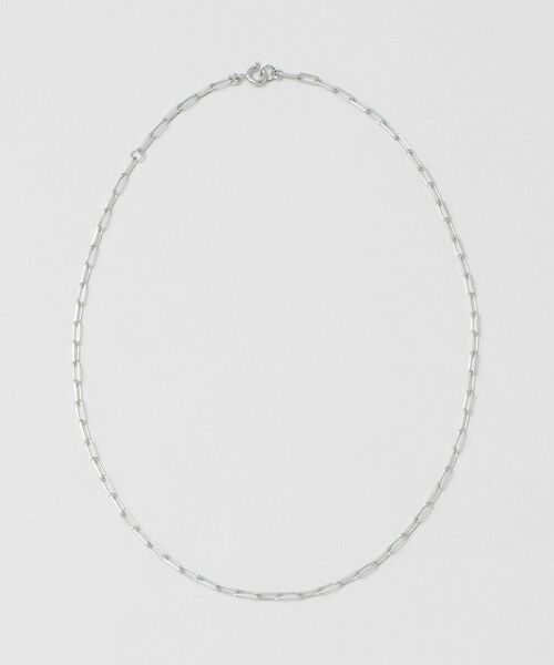 UNITED ARROWS / ユナイテッドアローズ ネックレス・ペンダント・チョーカー | ＜MARIHA＞S/R レクタングルチェーン ネックレス（SILVER）