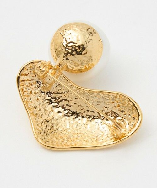 UNITED ARROWS / ユナイテッドアローズ ブローチ・コサージュ | ＜AYA KANEKO×IRIS 47×UNITED ARROWS＞イミテーションパール ハートブローチ | 詳細3