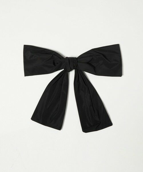 UNITED ARROWS / ユナイテッドアローズ ヘアピン | ＜AYA KANEKO×IRIS 47×UNITED ARROWS＞ビッグ リボン クリップ（BLACK）