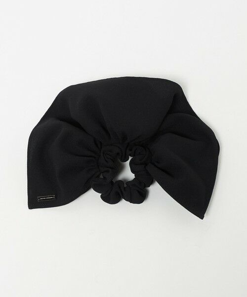 UNITED ARROWS / ユナイテッドアローズ ヘアゴム・シュシュ | ラッフル シュシュ（BLACK）