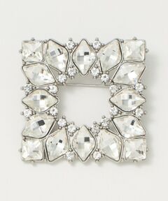 UNITED ARROWS / ユナイテッドアローズ ブローチ・コサージュ | スクエア ブローチ