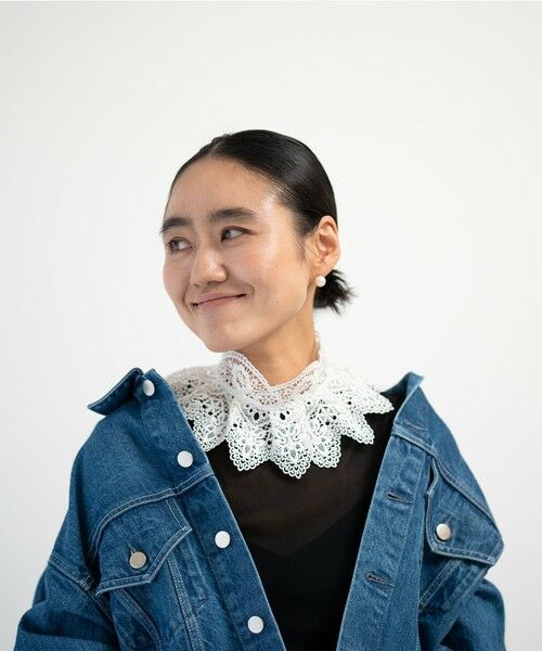 UNITED ARROWS / ユナイテッドアローズ その他小物 | ＜AYA KANEKO×IRIS 47×UNITED ARROWS＞レース つけ襟 | 詳細3