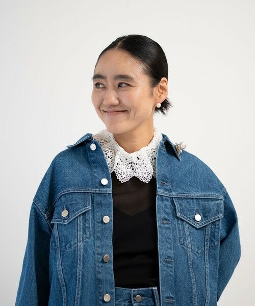 UNITED ARROWS / ユナイテッドアローズ その他小物 | ＜AYA KANEKO×IRIS 47×UNITED ARROWS＞レース つけ襟（WHITE）