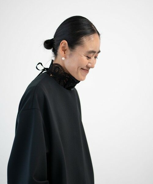 UNITED ARROWS / ユナイテッドアローズ その他小物 | ＜AYA KANEKO×IRIS 47×UNITED ARROWS＞レース つけ襟（BLACK）