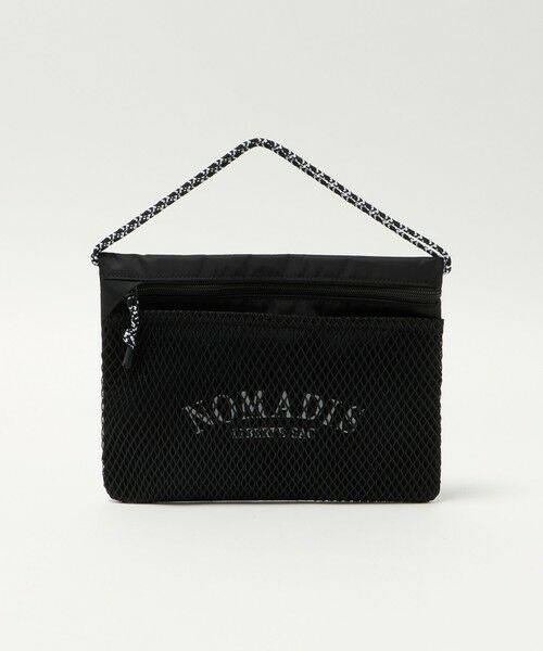 UNITED ARROWS / ユナイテッドアローズ ポーチ | 【別注】＜NOMADIS＞メッシュ ポーチ（BLACK）