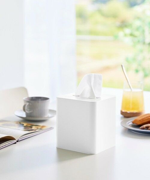 UNITED ARROWS / ユナイテッドアローズ インテリア・インテリア雑貨 | ＜tower＞コンパクトティッシュケース スクエア（WHITE）