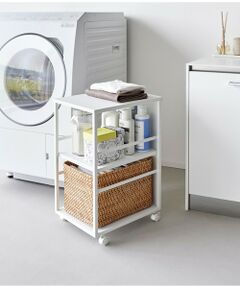 UNITED ARROWS / ユナイテッドアローズ インテリア・インテリア雑貨 | ＜tower＞目隠しワゴン スリム 天板付き