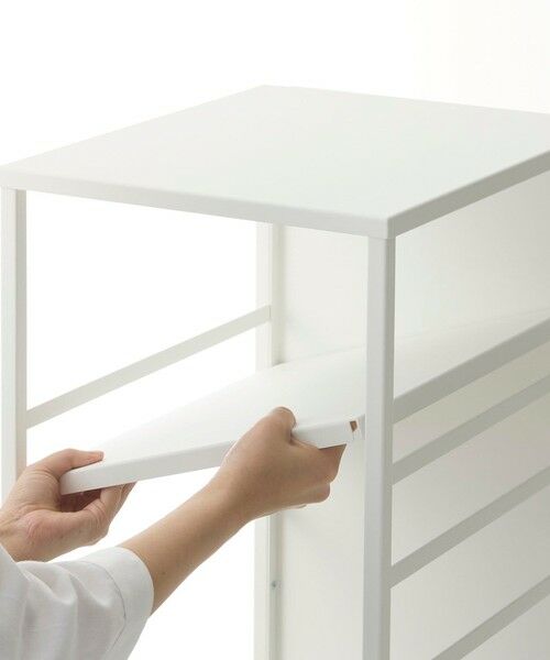 UNITED ARROWS / ユナイテッドアローズ インテリア・インテリア雑貨 | ＜tower＞目隠しワゴン スリム 天板付き | 詳細3