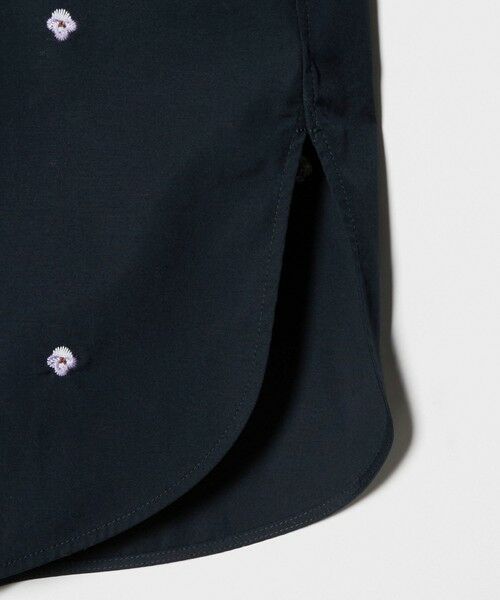 UNITED ARROWS / ユナイテッドアローズ シャツ・ブラウス | エンブロイダリーフラワー バンドカラー シャツ | 詳細26