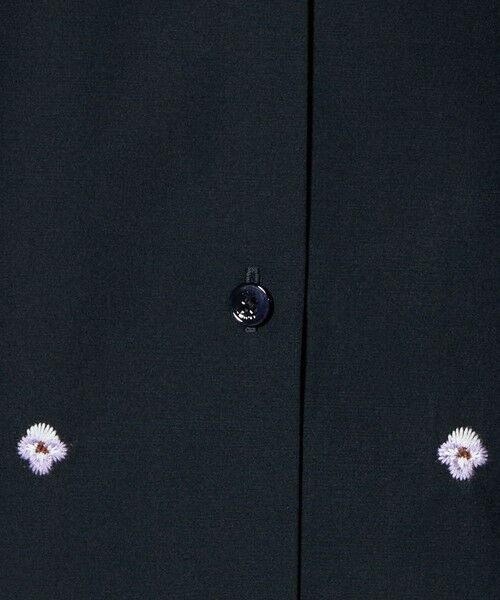 UNITED ARROWS / ユナイテッドアローズ シャツ・ブラウス | エンブロイダリーフラワー バンドカラー シャツ | 詳細27