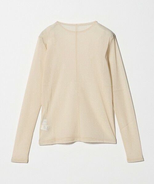 UNITED ARROWS / ユナイテッドアローズ カットソー | チュールジャージー グリッター カットソー | 詳細1