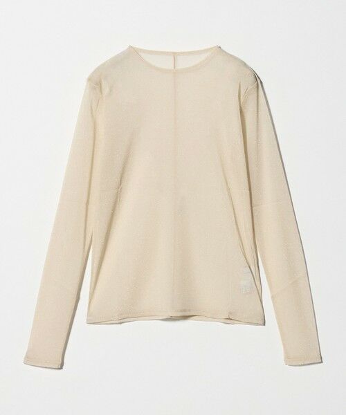 UNITED ARROWS / ユナイテッドアローズ カットソー | チュールジャージー グリッター カットソー（GOLD）