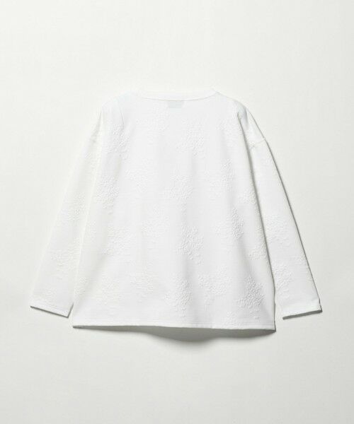 UNITED ARROWS / ユナイテッドアローズ スウェット | フラワー ジャガード スウェット | 詳細5