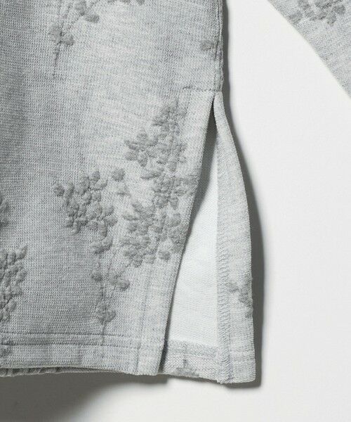 UNITED ARROWS / ユナイテッドアローズ スウェット | フラワー ジャガード スウェット | 詳細16