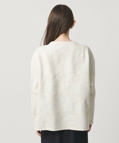 UNITED ARROWS / ユナイテッドアローズ スウェット | フラワー ジャガード スウェット | 詳細25